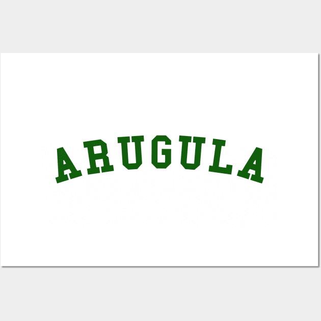 Arugula College University Graduate Wall Art by Aquarian Apparel